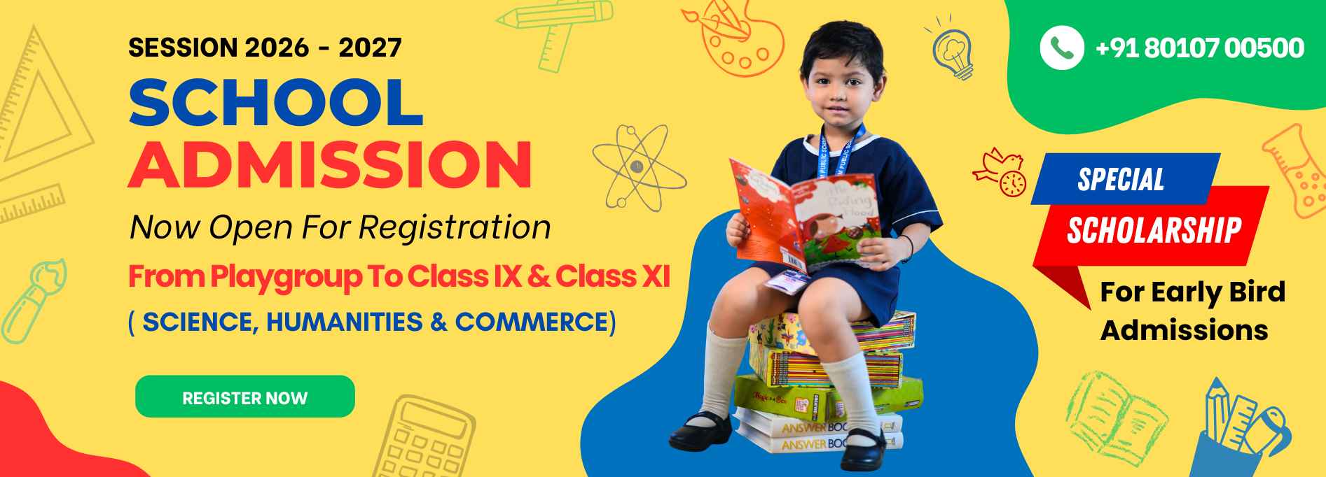 School Admission Banner (1893 x 682 px)